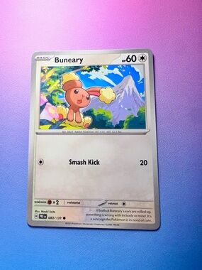 buneary - 083/131 (common) — pokemon: prismatic evolutions